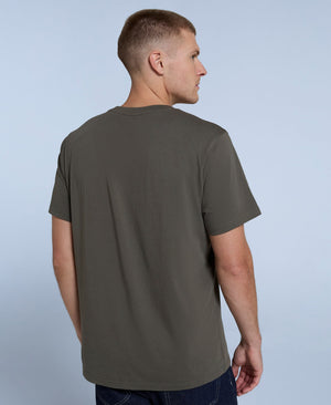 Icon Mens Logo T-Shirt - Dark Khaki