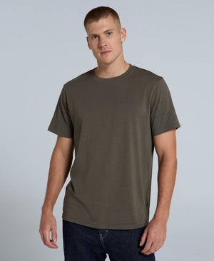 Icon Mens Logo T-Shirt - Dark Khaki