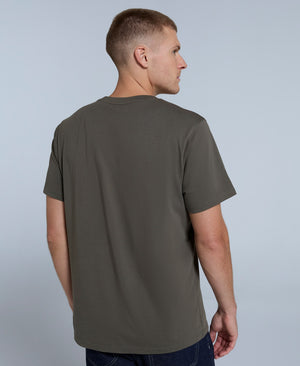 Icon Mens Logo T-Shirt - Dark Khaki
