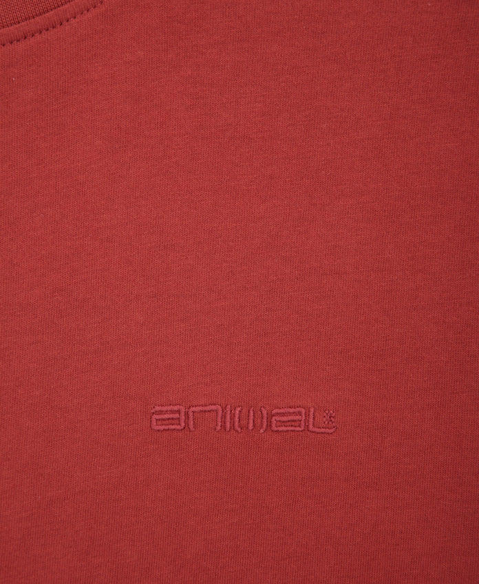 Icon Mens Logo T-Shirt - Dark Red