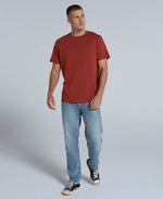 Icon Mens Logo T-Shirt - Dark Red