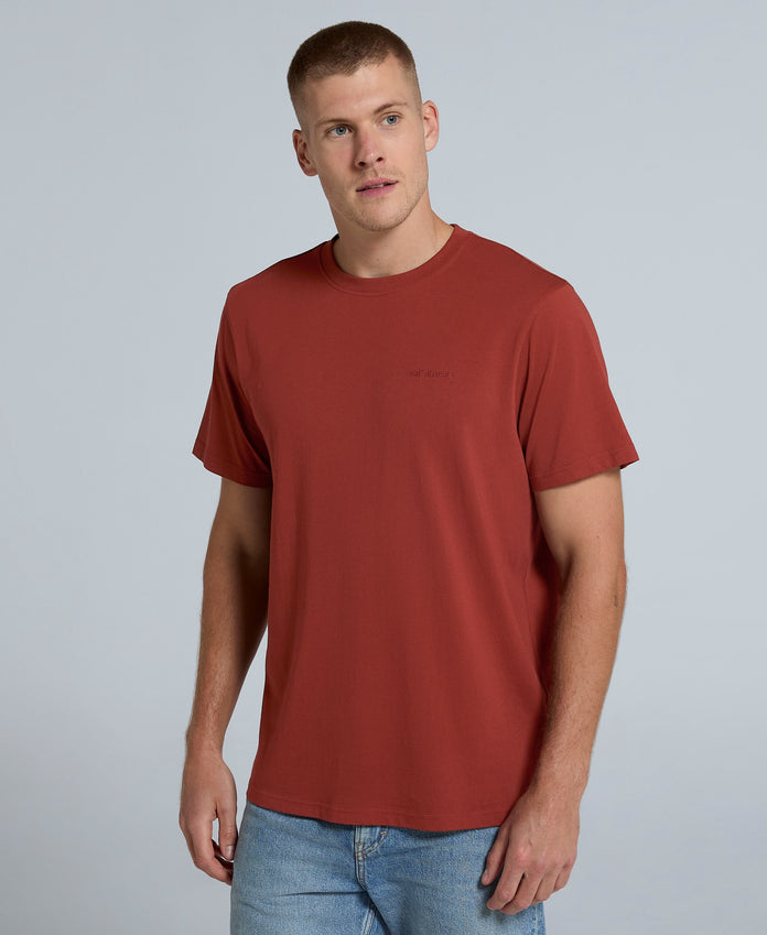 Icon Mens Logo T-Shirt - Dark Red