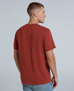 Icon Mens Logo T-Shirt - Dark Red