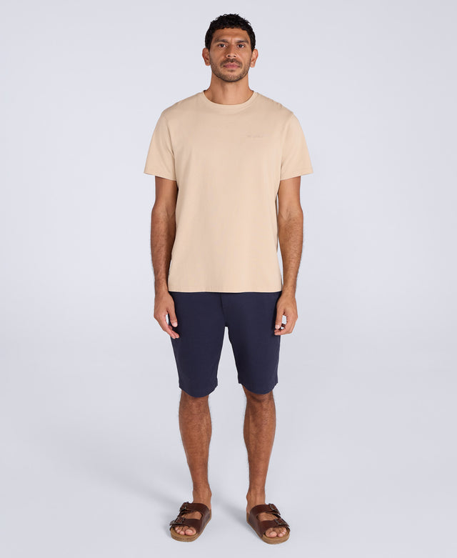 Icon Mens Logo T-Shirt - Light Beige