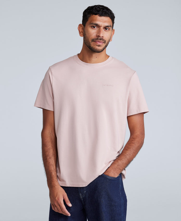 Icon Mens Logo T-Shirt - Light Pink