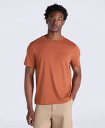Icon Mens Logo T-Shirt - Rust