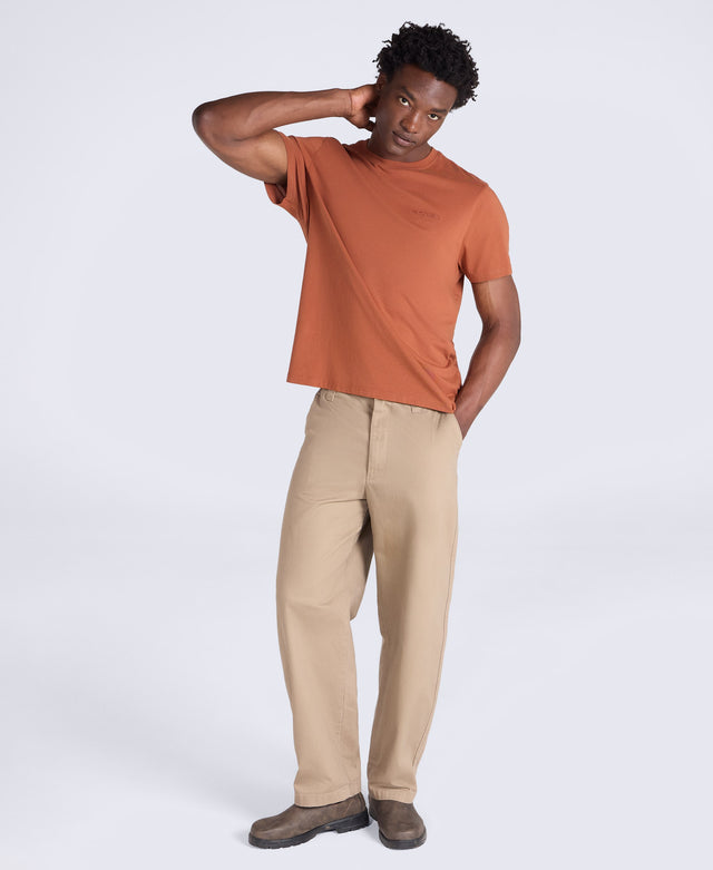 Icon Mens Logo T-Shirt - Rust