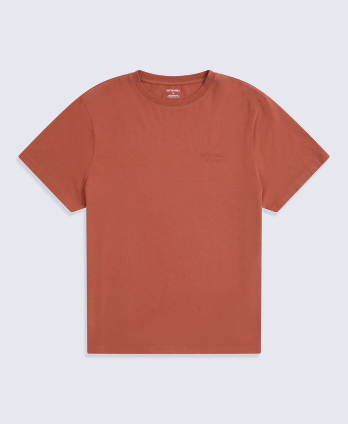 Icon Mens Logo T-Shirt - Rust