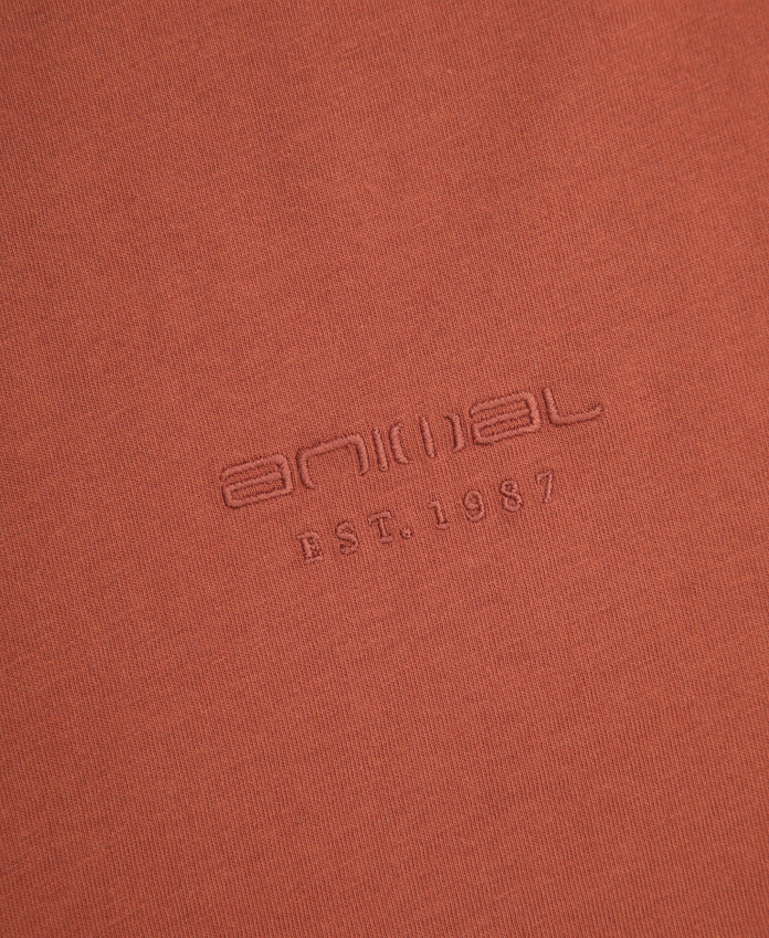 Icon Mens Logo T-Shirt - Rust