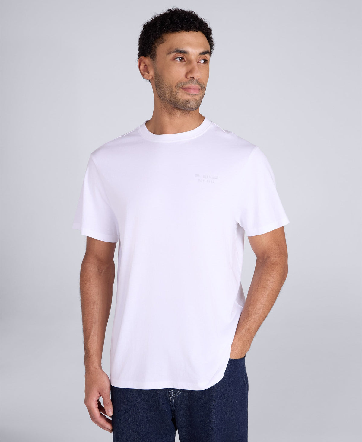 Icon Mens Logo T-Shirt - White