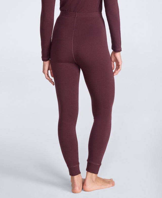 Blaze Womens Base Layer Pants - Dark Burgundy