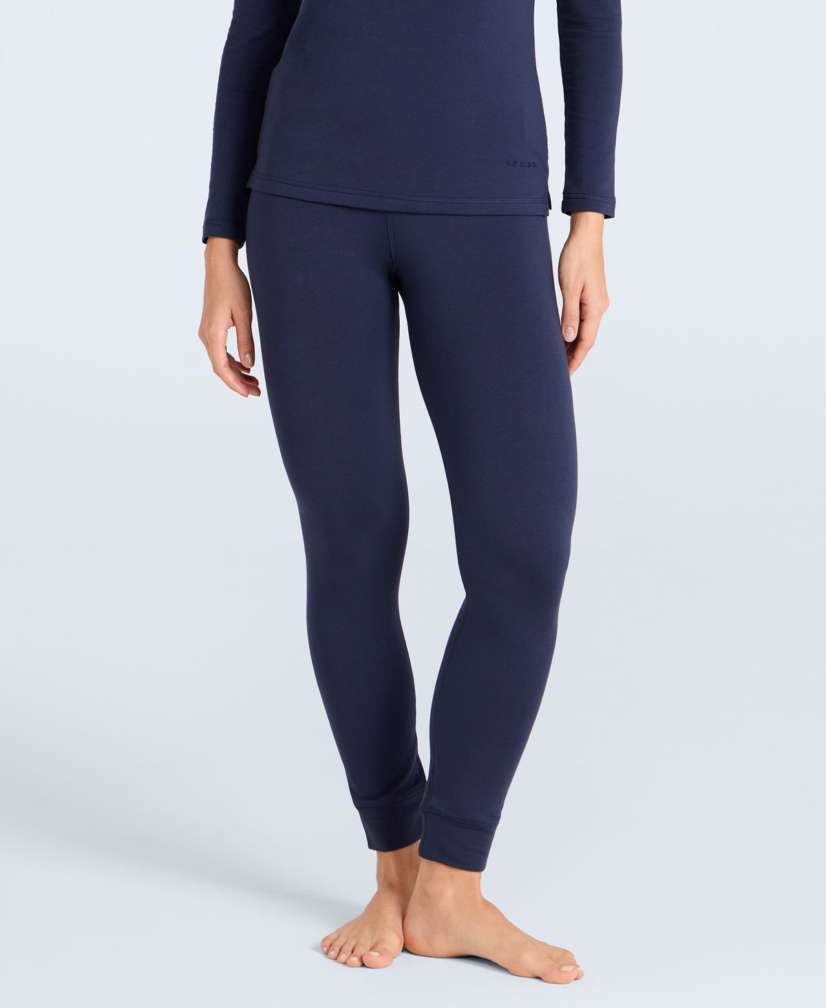 Blaze Womens Base Layer Pants - Navy
