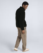 Teddy Mens Fleece Jacket - Jet Black