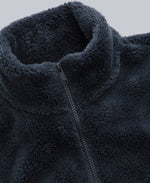 Teddy Mens Fleece Jacket - Navy