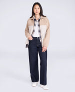 Stockholm Womens Full-Zip Fleece - Beige