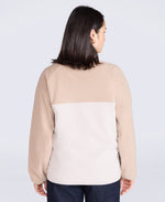 Stockholm Womens Full-Zip Fleece - Beige