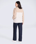 Stockholm Womens Full-Zip Fleece - Beige