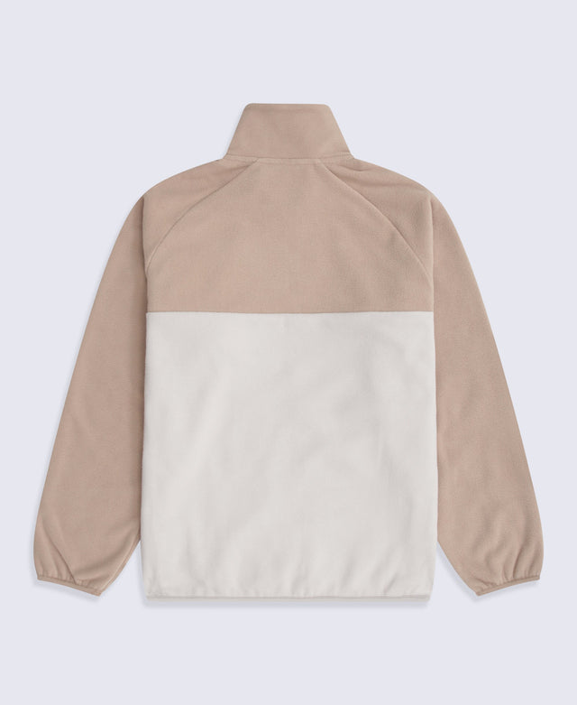 Stockholm Womens Full-Zip Fleece - Beige