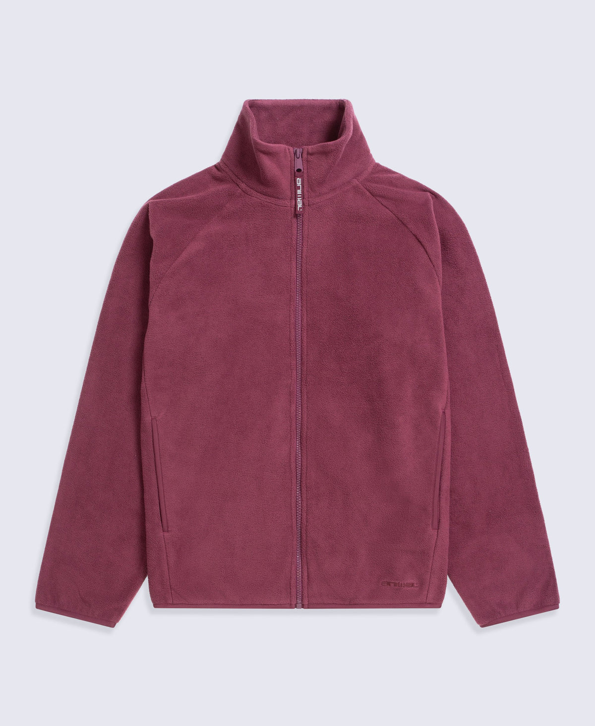 Stockholm Womens Full-Zip Fleece - Burgundy