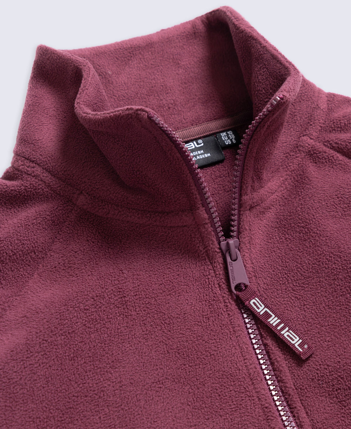 Stockholm Womens Full-Zip Fleece - Burgundy