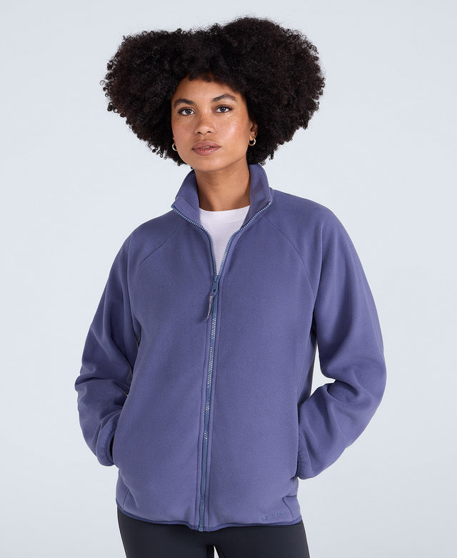 Stockholm Womens Full-Zip Fleece - Navy