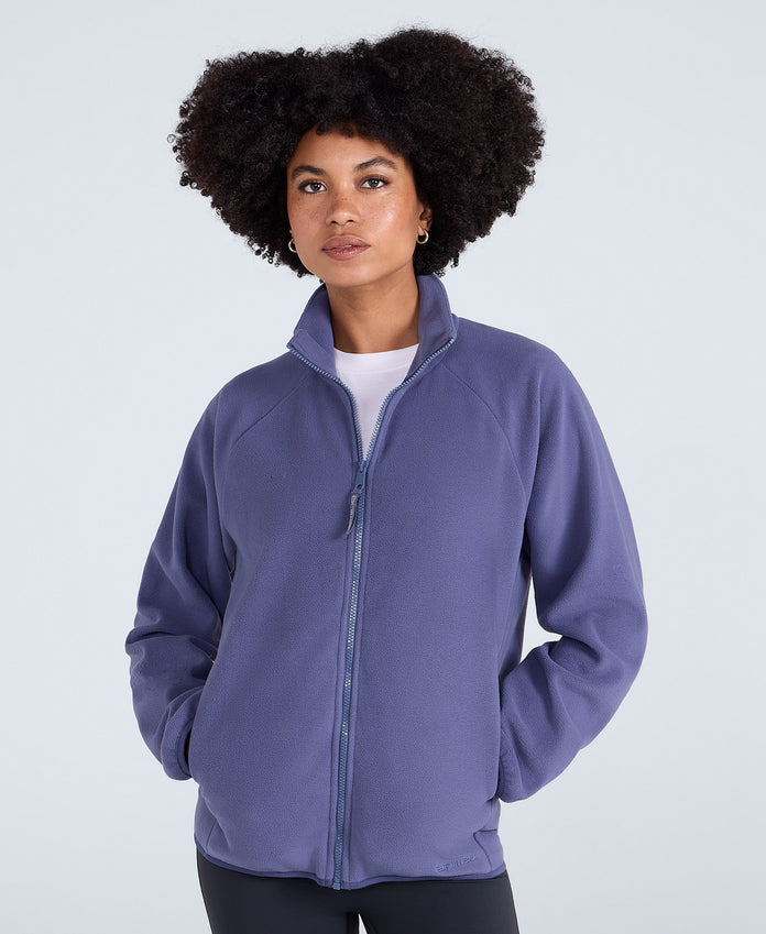 Stockholm Womens Full-Zip Fleece - Navy