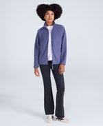 Stockholm Womens Full-Zip Fleece - Navy