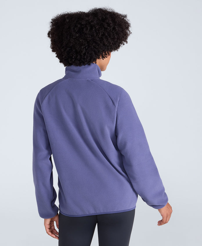 Stockholm Womens Full-Zip Fleece - Navy