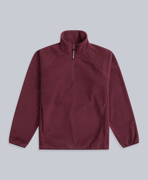 Stockholm Womens Half-Zip Fleece - Berry