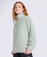 Stockholm Women’s Half-Zip Fleece - Pale Green