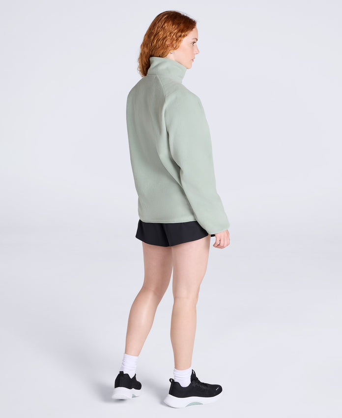 Stockholm Women’s Half-Zip Fleece - Pale Green