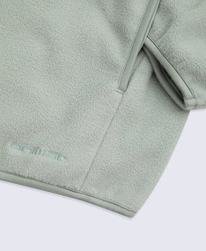 Stockholm Womens Half-Zip Fleece - Pale Green