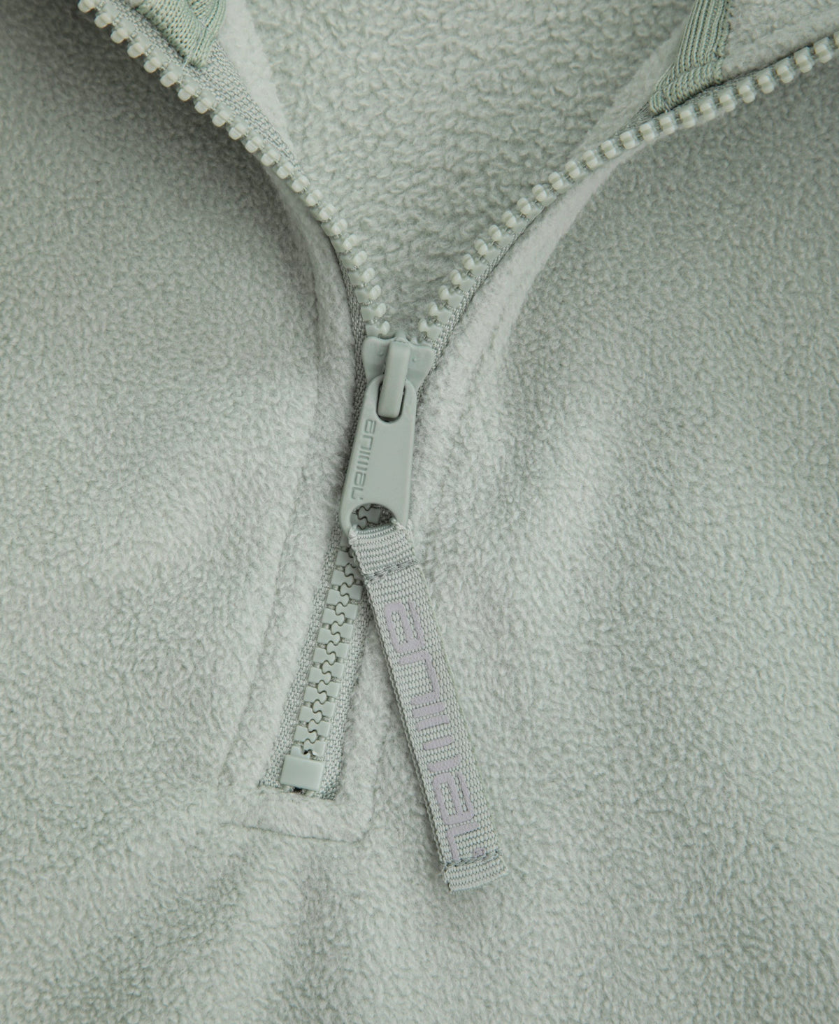 Stockholm Womens Half-Zip Fleece - Pale Green