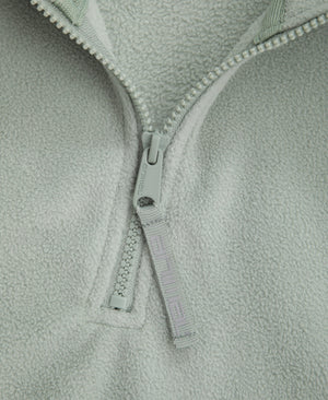Stockholm Womens Half-Zip Fleece - Pale Green