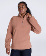 Stockholm Women’s Half-Zip Fleece - Tan