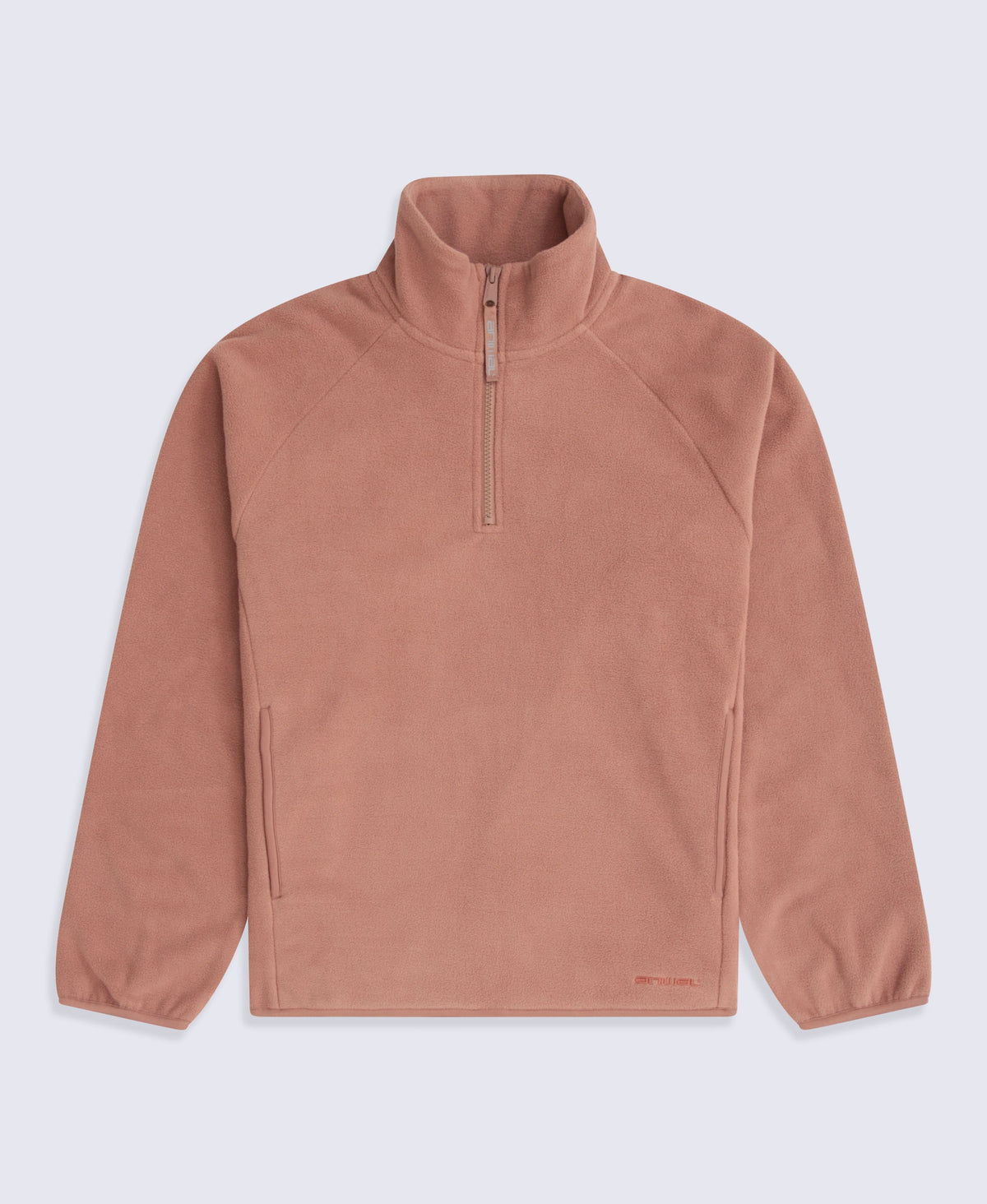 Stockholm Womens Half-Zip Fleece - Tan