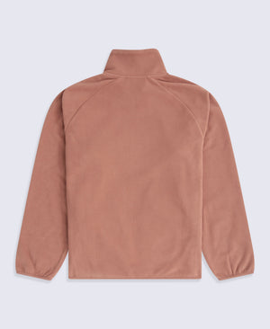 Stockholm Womens Half-Zip Fleece - Tan