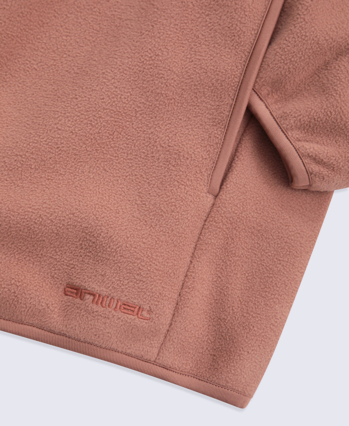 Stockholm Womens Half-Zip Fleece - Tan