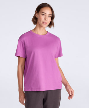 Idol Womens Relaxed Fit T-Shirt - Bright Pink