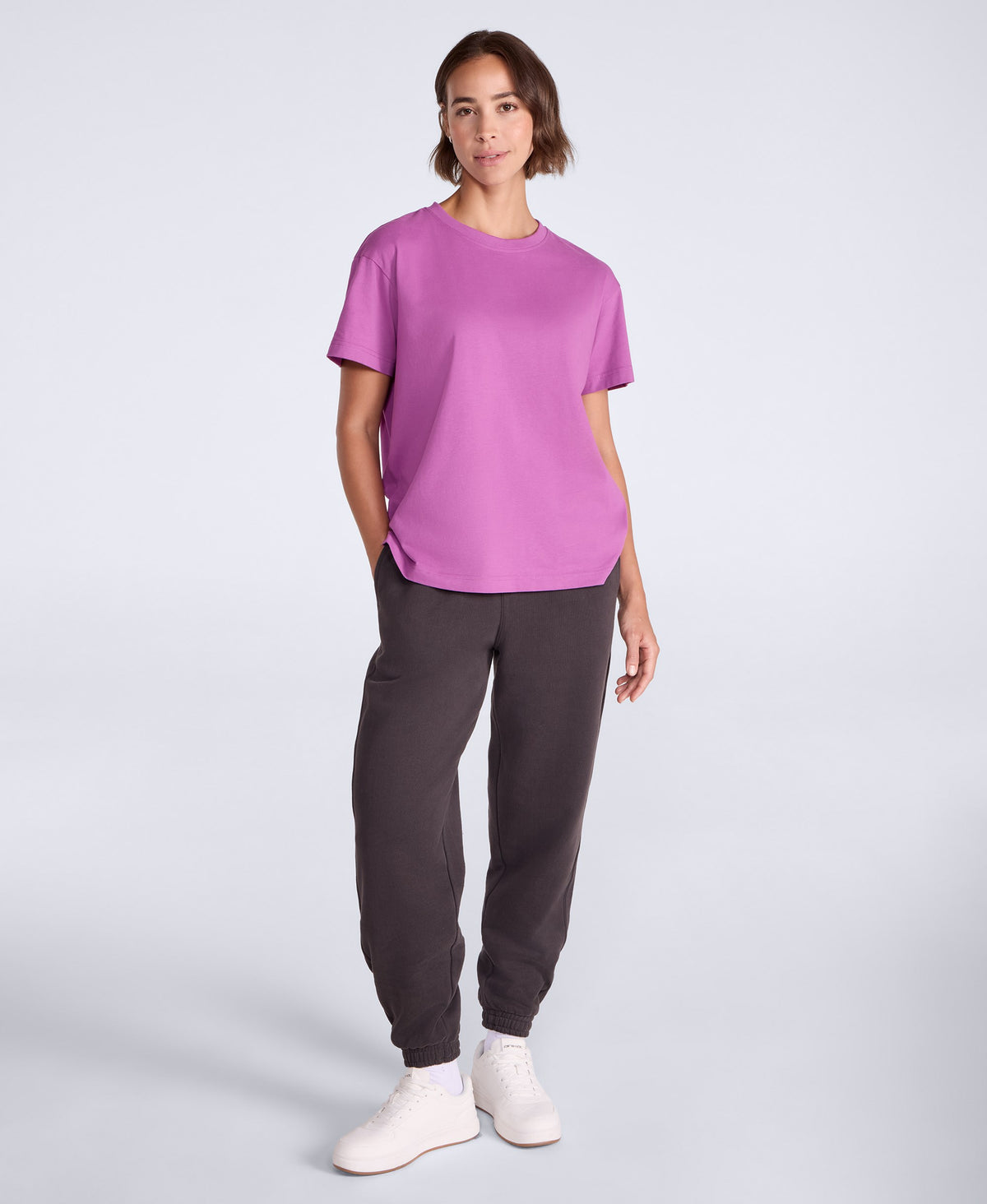 Idol Womens Relaxed Fit T-Shirt - Bright Pink