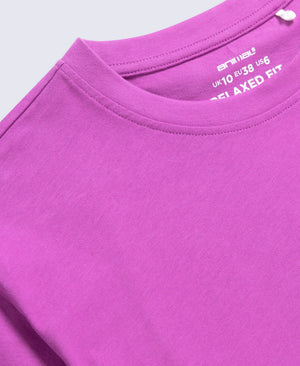 Idol Womens Relaxed Fit T-Shirt - Bright Pink