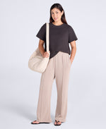 Idol Womens Relaxed Fit T-Shirt - Brown