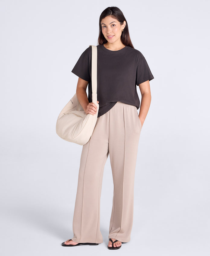 Idol Womens Relaxed Fit T-Shirt - Brown