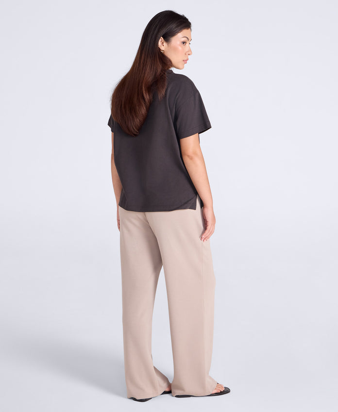 Idol Womens Relaxed Fit T-Shirt - Brown