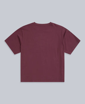 Idol Womens Relaxed Fit T-Shirt - Burgundy