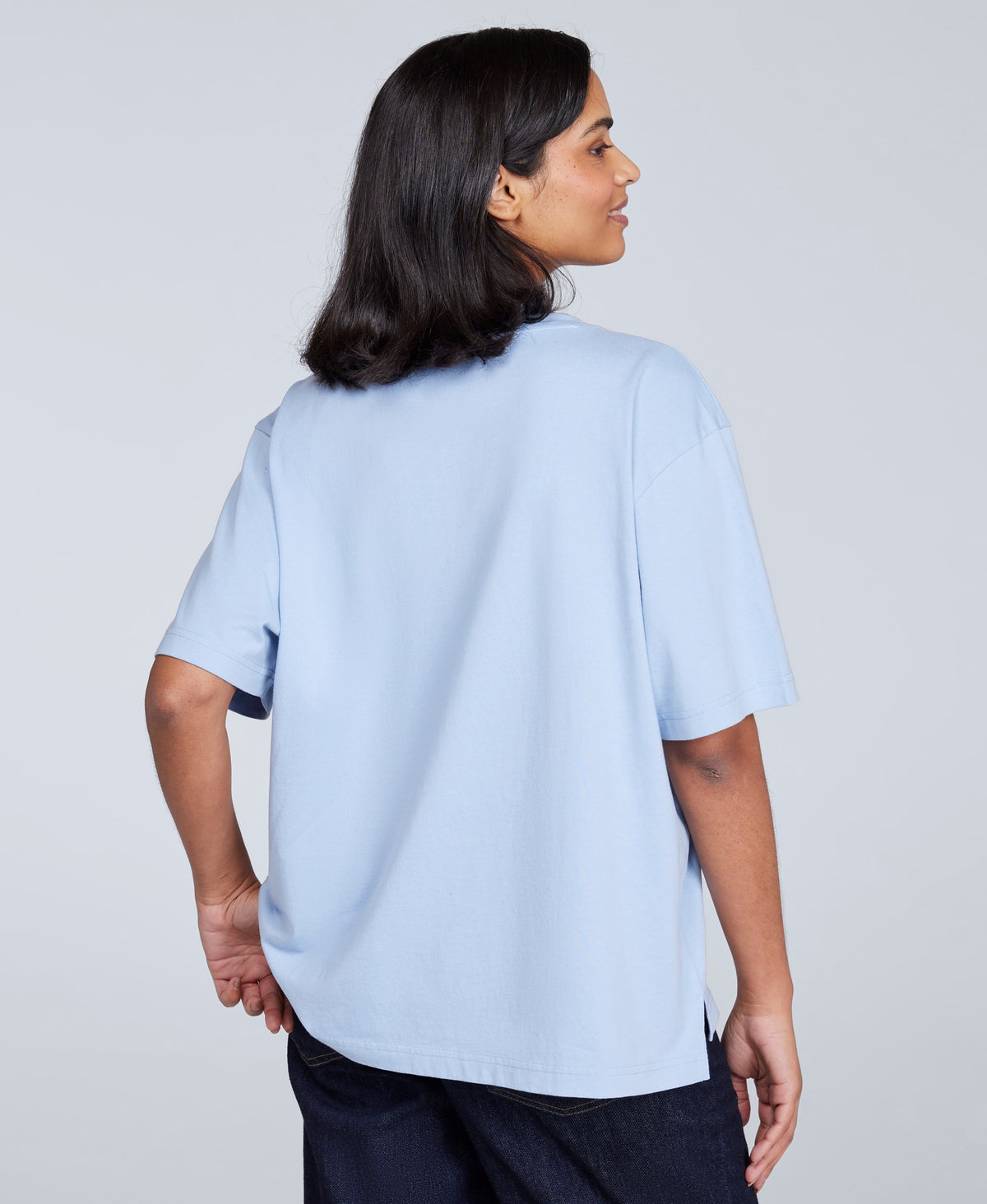 Idol Womens Relaxed Fit T-Shirt - Corn Blue