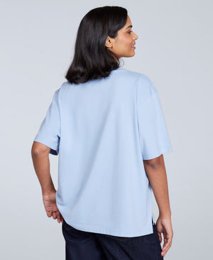 Idol Womens Relaxed Fit T-Shirt - Corn Blue