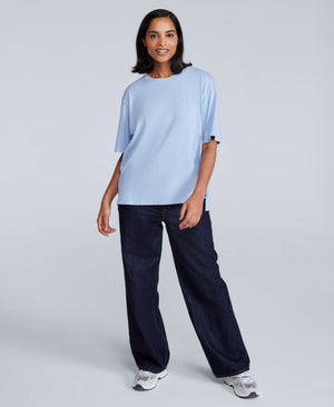 Idol Womens Relaxed Fit T-Shirt - Corn Blue