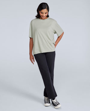 Idol Womens Relaxed Fit T-Shirt - Pale Green