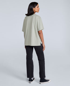 Idol Womens Relaxed Fit T-Shirt - Pale Green